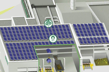 Aussortierung von Metall